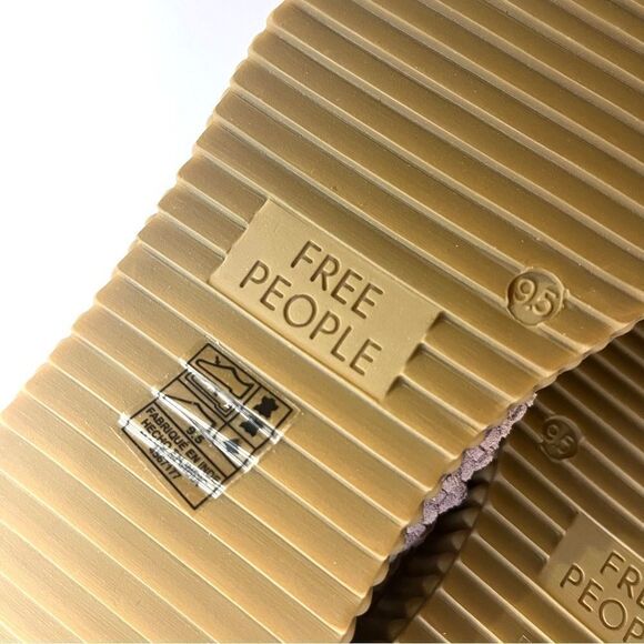 Free People Wimberly Woven Sneakers in Lavender Sz 9.5 NEW in Box - Picture 12 of 14